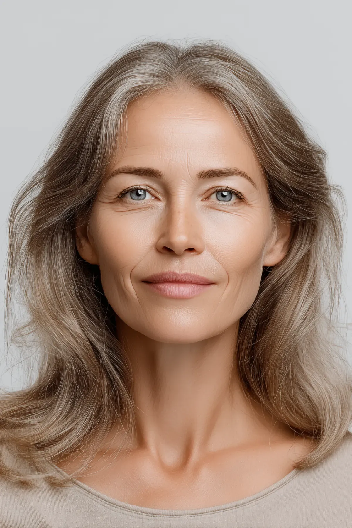 Natürlicher Blick nach Behandlung mit Botulinumtoxin