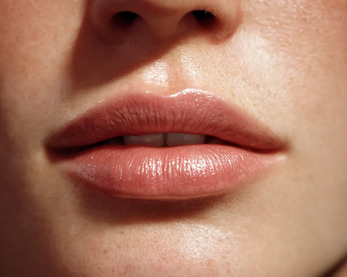 Natürliche Lippenform
